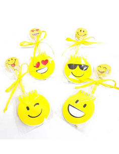 Libreta de divertidos diseños emoji en llamativo color amarillo para los colegios Lote de 20 Libretas Emoticonos Emojis Material divertido para clase Bloc notas emoji 
