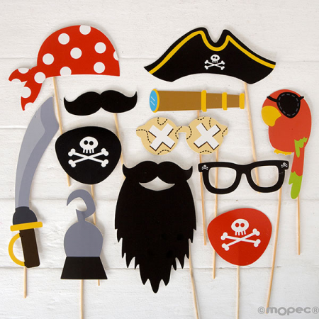 Set para photocall infantil Piratas