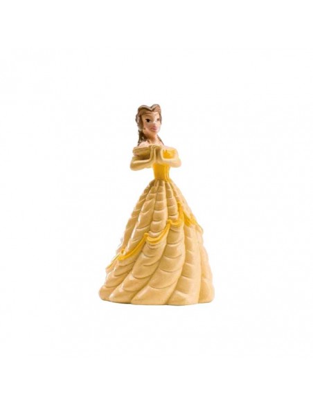 Figura para la tarta de chuches Princesa Disney con vestido amarillo