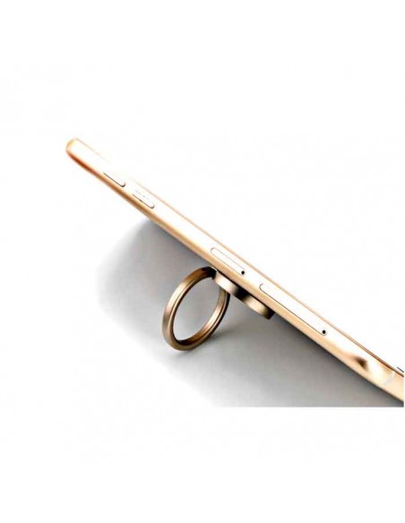 Soporte adhesivo con forma de anillo para móvil