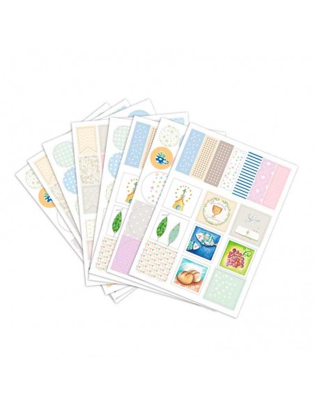 152 pegatinas para decorar el libro de comunión