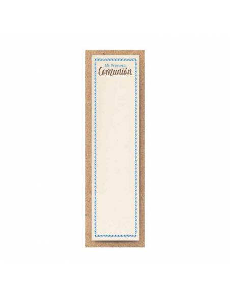 Funda comunión para bolígrafo, niño con rama de olivo. Parte trasera