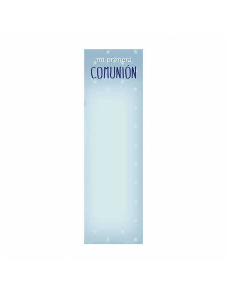 Funda comunión para bolígrafo, niño con rama de olivo. Parte trasera