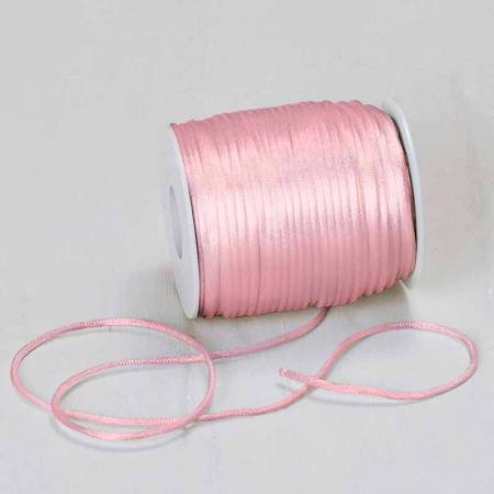 Cordón cola ratón rosa 2,5 mm x 50 m