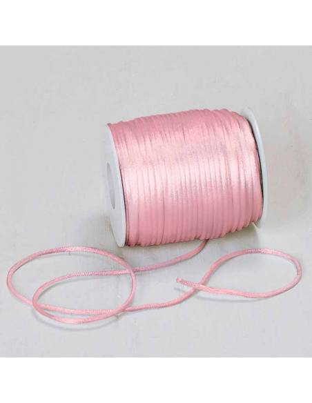 Cordón cola ratón rosa 2,5 mm x 50 m