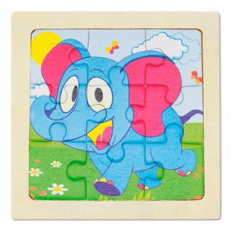 Set puzles infantiles en madera