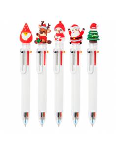 bolígrafo navideño multicolor infantil
