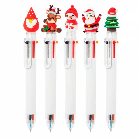 bolígrafo navideño multicolor infantil