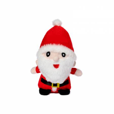 peluche navideño infantil 16x11cm muñeco de nieve papa noel reno