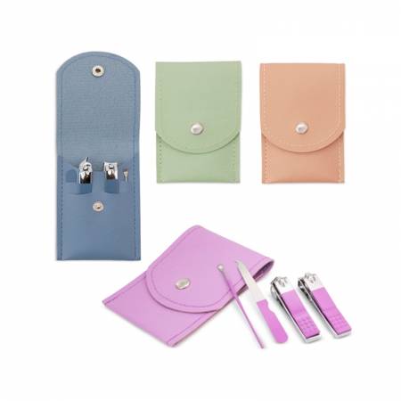 set manicura compacto colores surtidos